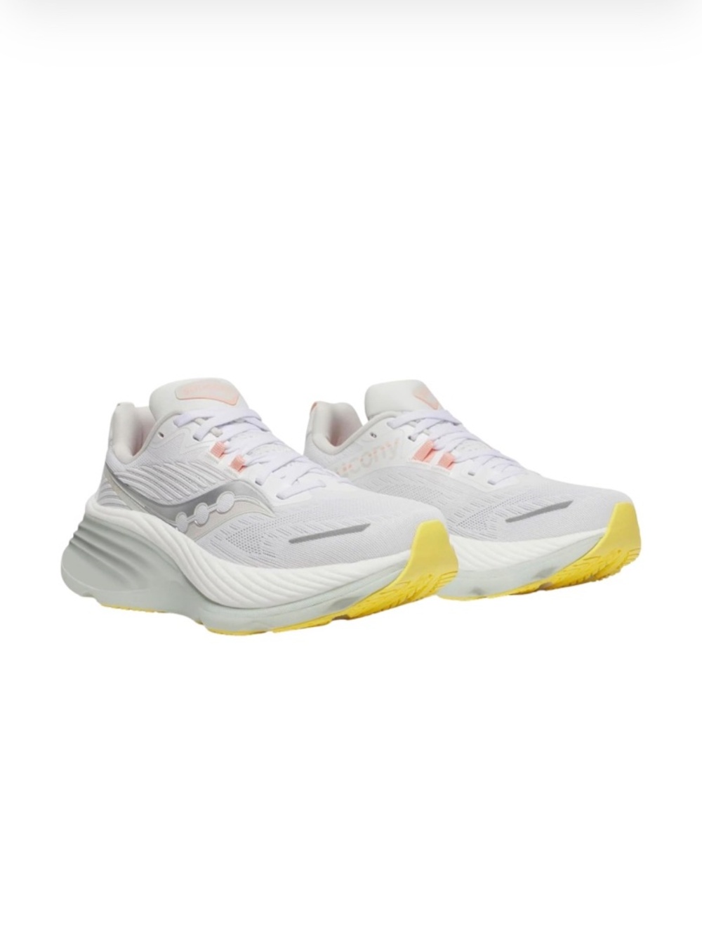 Saucony‎ Women's Hurricane 24 PWRRUN Cream Running Sneakers Size 7 Wide